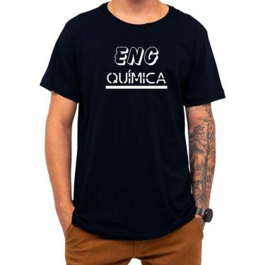 Imagem de Camiseta Faculdade Engenharia Química Universidade Algodão