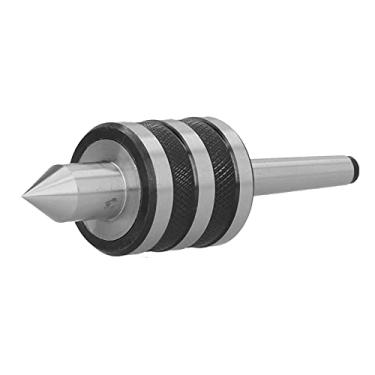 Imagem de MT1 Black Compositing Taper Center, Centro de Lata CNC de Aço de Aço de Alta Velocidade, Precisão de 0,01 Mm, Centro de 60 ° Com Rolamento de Alta Velocidade, Torno, Madeira