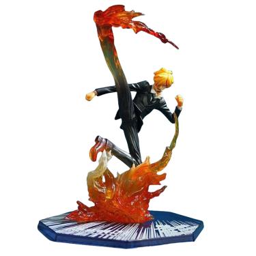 Imagem de Boneco de ação Sanji Fight Anime One Piece PVC 18+ Years