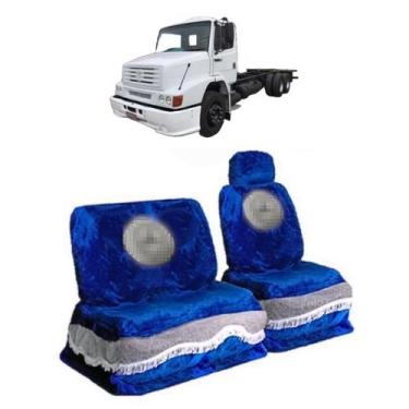 Imagem de Capa De Banco Chinil Com Emblema Caminhão MB 1620 Comum - Olímpia Pesa