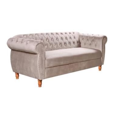 Imagem de Sofá Nobreza 3 Lugares Chesterfield Retrô Vintage Classic - Bella Deco