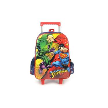 Imagem de Mochila Superman com Rodas Azul