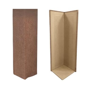 Imagem de Arranhador e Protetor para Sofá de Gato PETYC Modelo de Canto com Juta ou Carpete, Alta Resistência (Carpete)