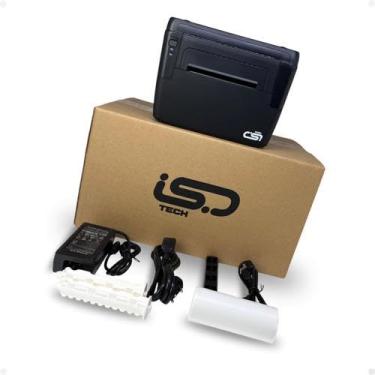 Imagem de Impressora Etiquetas Termica Isd17 Usb Lan Wi-fi Zpl Epl Dpl Preto