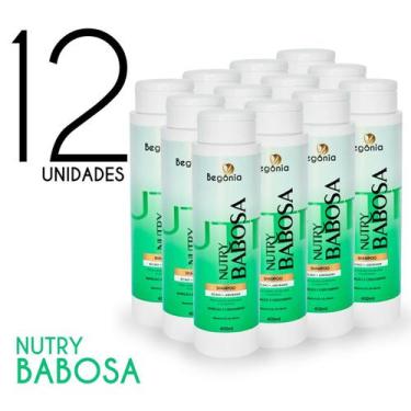 Imagem de KIT Shampoo Begonia Nutry Babosa 400ml 12 Unds - Begônia