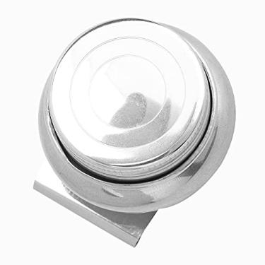 Imagem de RiToEasysports Exibição Dupla de Aço Inoxidável -Pintura de Copo de óleo de óleo Recipiente de Paletes de Leck para Pintura Ao Ar Livre, Tamanho Médio, Com Cobertura para Artistas (F-347)