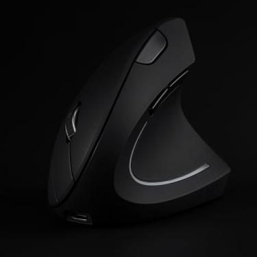 Imagem de Mouse Vertical Sem Fio BRAVORA® ErgoWave™ — Precisão total e conforto ergonômico | controle fluido para mentes de alta performance