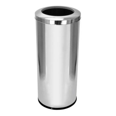 Imagem de Lixeira Inox Com Aro 50 Litros Inox