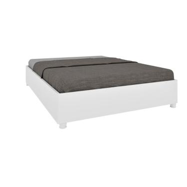 Imagem de Cama Box Casal em MDP 35cm x 144cm Grécia Espresso Móveis Neve