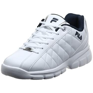 Imagem de Fila Sapato de treino masculino Fulcrum 3, Branco/Branco/Azul marinho, 10.5
