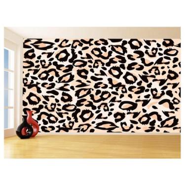 Imagem de Papel De Parede 3D Textura Estampa Animal Onça 3,5M Txt213 - Você Deco