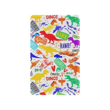 Imagem de SEHANY Capa de tomada de parede de dinossauro engraçado não utilizada, tamanho padrão e à prova de calor, placas decorativas para decoração de escritório doméstico (11,5 cm x 7 cm)