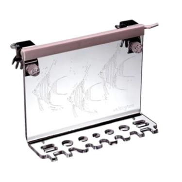 Imagem de IEUDNS Suporte para Ferramentas de Aquário, Suporte de Armazenamento de Ferramentas para Pintura de Peixes em Acrílico, Organizador de Ferramentas para Manut, Peixe-anjo