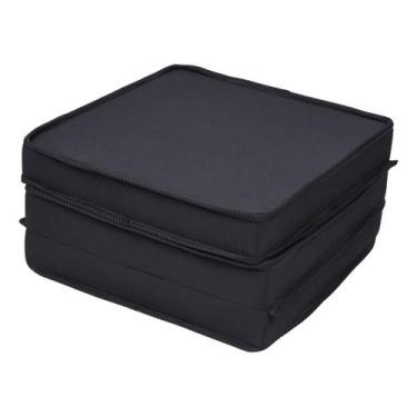 Imagem de Colchão Solteiro Dobrável 3 X 1 Alojamento Macio Camping Preto - Fênix