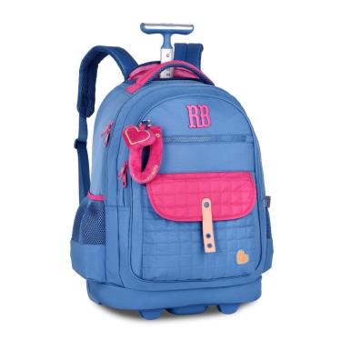 Imagem de Mochila Carrinho Rebecca Bonbon Bolsa Escolar Feminina Moderna-Feminino
