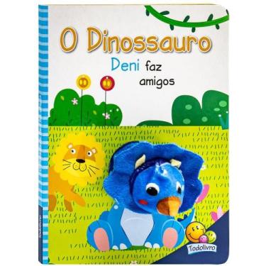 Imagem de Livro - Dedinhos fantoches: Dinossauro Deni faz amigos, O