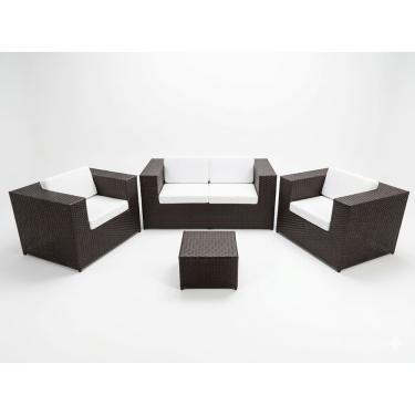 Imagem de Conjunto de Sofá Área Externa e Duas Poltronas 