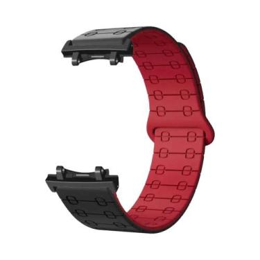 Imagem de Pulseira Magnética De Silicone Para Relógio Inteligente Amazfit T-Rex 