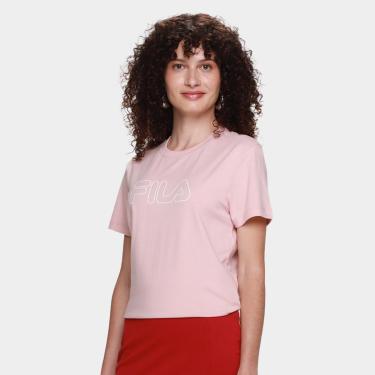 Imagem de Camiseta Fila Basic Outline Feminina-Feminino