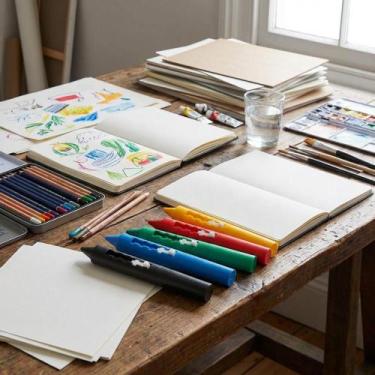 Imagem de Giz Rabisca Apaga Retrátil - 6 Unidades Divertidas! - Congratulations 