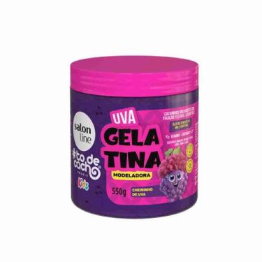 Imagem de Sl gelatina to de cacho 550g kids modeladora uva