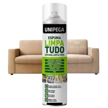 Imagem de Espuma Magica Spray Limpa Sofa Tenis Tapete 400ml - Unipega