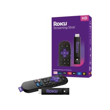 Imagem de Roku Streaming Stick 2025, Dispositivo para TV HD/FHD, com Controle po