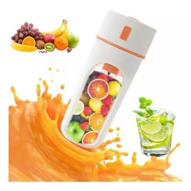 Imagem de Ultra Liquidificador mini Portátil vitamina capuccino sucos 480ml