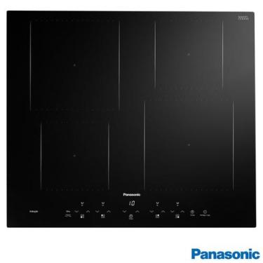 Imagem de Cooktop por Indução Panasonic Vitrocerâmico com 04 Bocas, 09 Níveis de