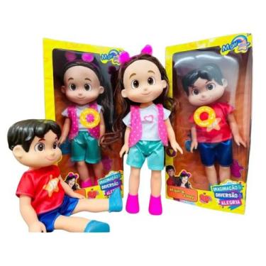 Imagem de Boneca Maria Clara ou JP 27cm Musical Canta e Fala youtuber - bblk, Ma