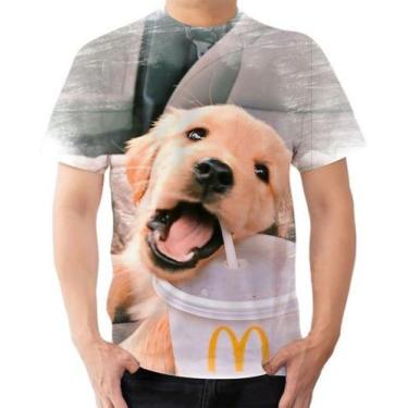 Imagem de Camisa Camiseta Personalizada Cachorro Animal Estampa 10 - Estilo Krak