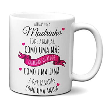 Imagem de Caneca Madrinha é Como Uma Mãe Presente Xícara Personalizada