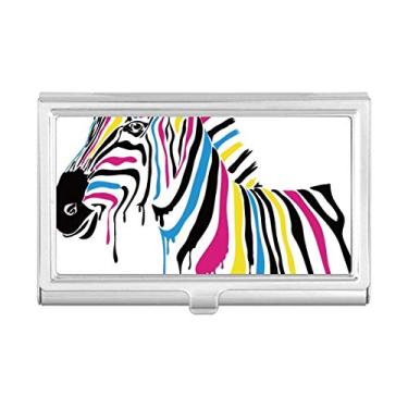 Imagem de Estojo porta-cartões Pinto Animal Rainbow Color