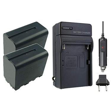 Imagem de Bateria NP-F950/960/970 para câmera digital e filmadora Sony BC-V615, CCD-SC5, CCD-SC55, CCD-SC65, CCD-TR1, CCD-TR200, CCD-TR215, CCD-TR3, CCD-TR300, CCD-TR3000, CCD-TR3000E, entre outras.