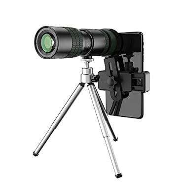 Imagem de Telescópio monocular, telescópio portátil 8-24x30, monóculo para adultos e crianças, luneta monocular HD para observação de pássaros, cavalos de acampamento e viagens