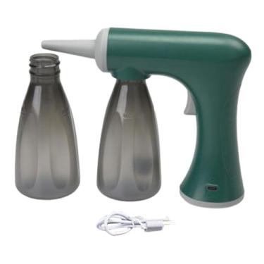 Imagem de harayaa Dispositivo elétrico de bolhas, acessório de salão, máquina de espuma para salão de beleza, Verde