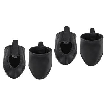 Imagem de 2 pares de galochas ao ar livre à prova de acessórios de ciclismo à prova de conjunto antiderrapante bloqueio/96