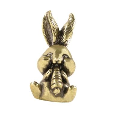 Imagem de Bothyi Alça de de latão para gaveta, puxador para comer de cenoura, ferragens para presente, maçaneta de porta de móveis, maçaneta de armário, Bronze