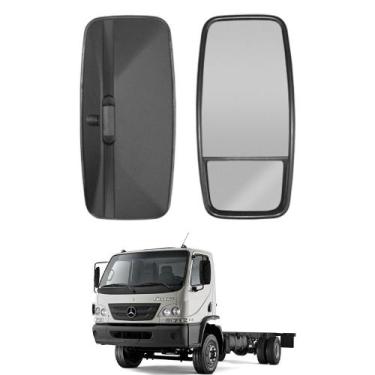 Imagem de Espelho Retrovisor p Mercedes-Benz Accelo II Convexo LE - Fabbof