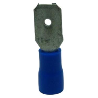 Imagem de Terminal Compressão Reto Macho 1.5 Mm A 2.5 Mm Simples C/ Capa Plastic