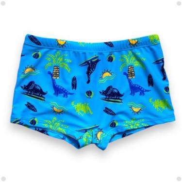 Imagem de Sunga Box Juvenil Menino Boxer Shorts Estampado Verão Sungas - Anj Mod