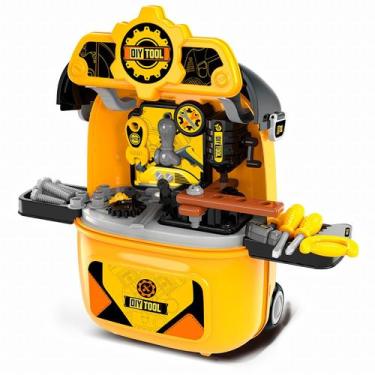 Imagem de Maleta De Ferramentas 2 em 1 Bancada Diy Tool Dm Toys