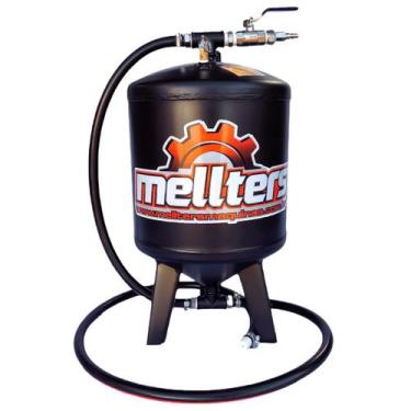 Imagem de Máquina De Jato De Areia Para 50 Kg De Abrasivo Completa - Mellters Má