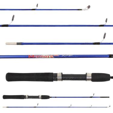 Imagem de Vara P/ Molinete Xingu Mamoré (1,20m) 6-13lb ML120 - 2 Partes, Cor azu