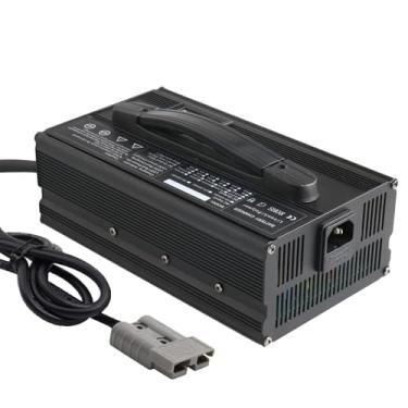 Imagem de Carregador de bateria para empilhadeira 12V/24V/36V/48V/60V/72V Carregador de bateria de 1200W com plugue Anderson de 120A/175A/350A para carregamento de baterias de chumbo-ácido,36v 25a,175A