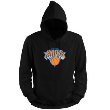Imagem de Blusa Moletom Capuz Basquete New York Knickss Basketball Nba