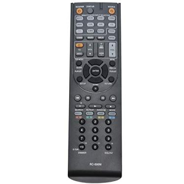 Imagem de ALLIMITY RC-896M Ajuste de controle remoto substituto para receptor de áudio/vídeo Onkyo TX-SR444 TXSR444 RC896M