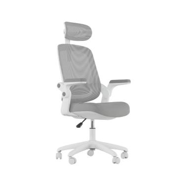 Imagem de Cadeira De Escritorio Elements Astra Cinza/branco
