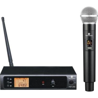 Imagem de Microfone Sem Fio Harmonics Hsf-200 Simples