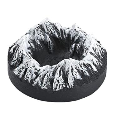 Imagem de Cinzeiro Decorativo Creative Resin Ashtray Portable Ash Tray Home Decoration Office Desk Accessories Gift Ash Holder for Boyfriend Cinzeiro Interior(Volcano)